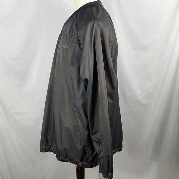 Greg Norman Gray Pullover Performance Jacket - Picture 3 of 6